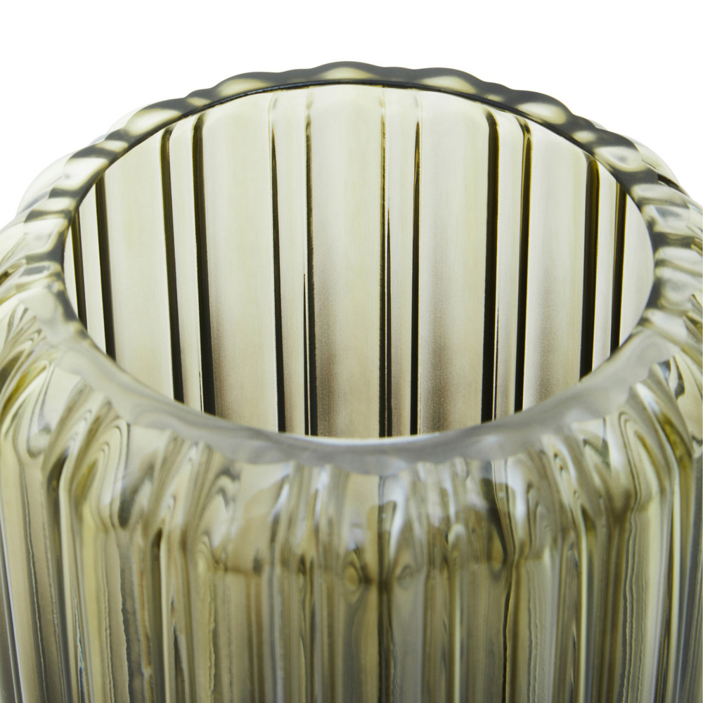 Premier Housewares Grey Chima Glass Vase Image 5
