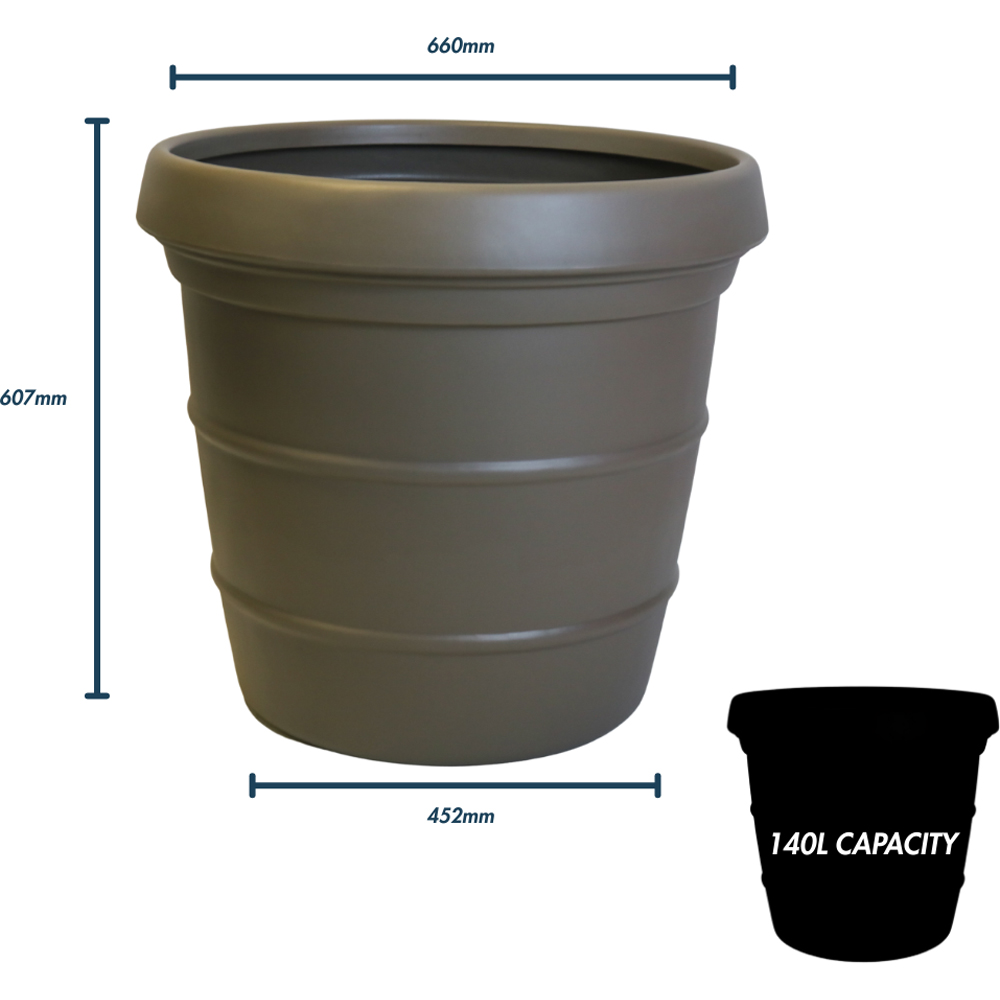 Trifibre Kesington Clay Planter 60 x 45cm Image 7
