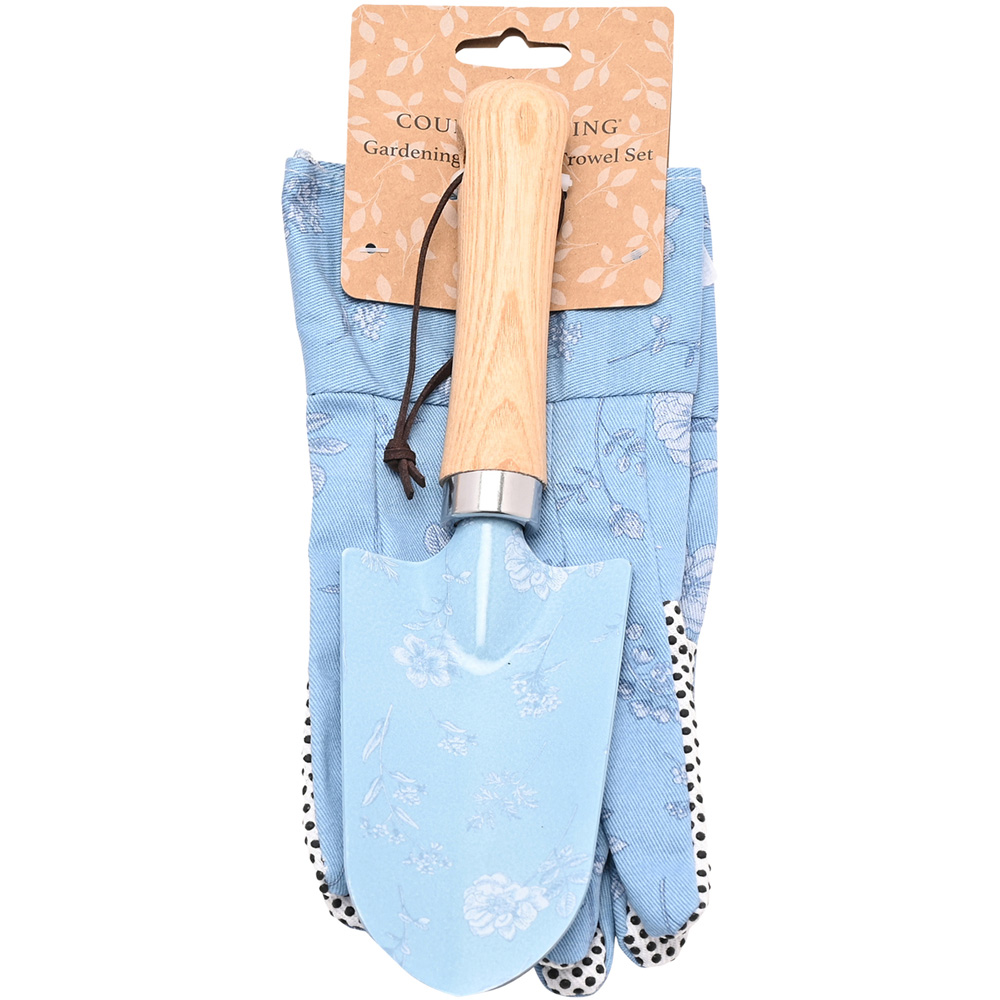 Country Living Trowel and Gloves Set Image 3