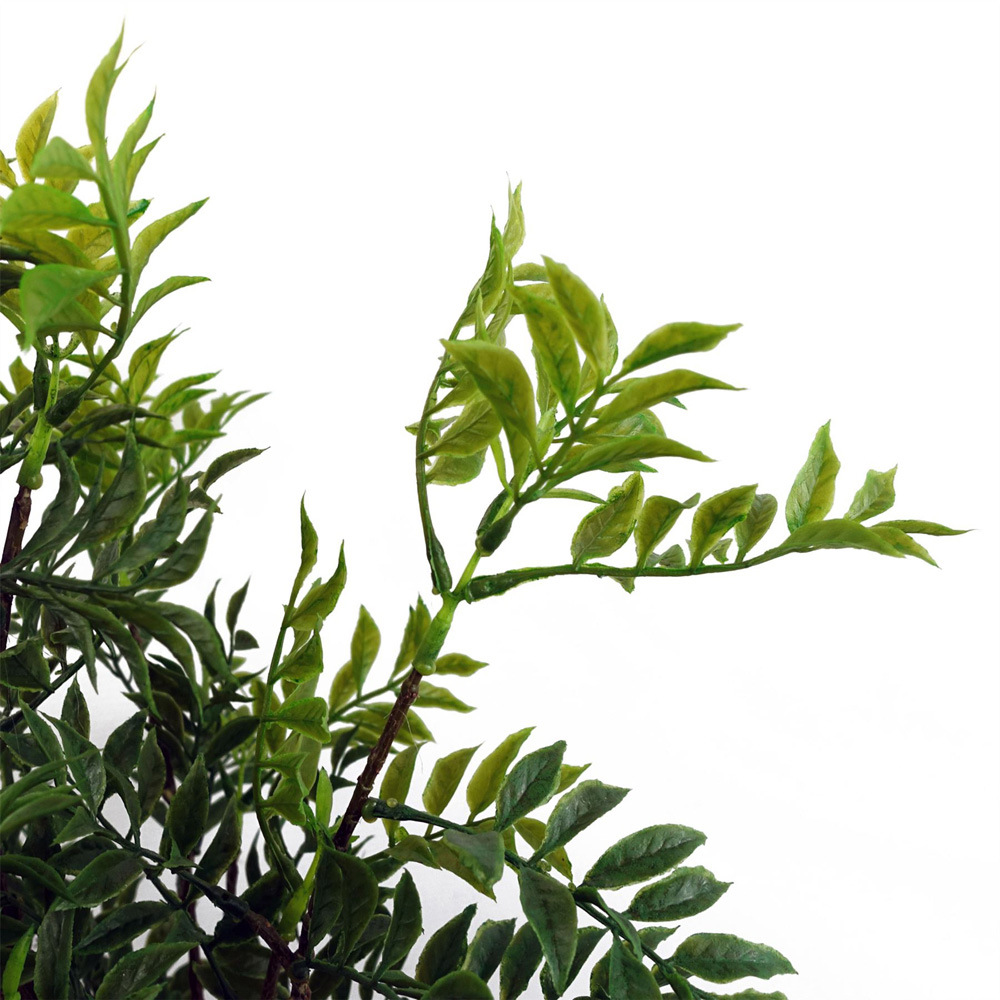 Leaf Nandina Bonsai Ficus Artificial Tree 60cm Image 2
