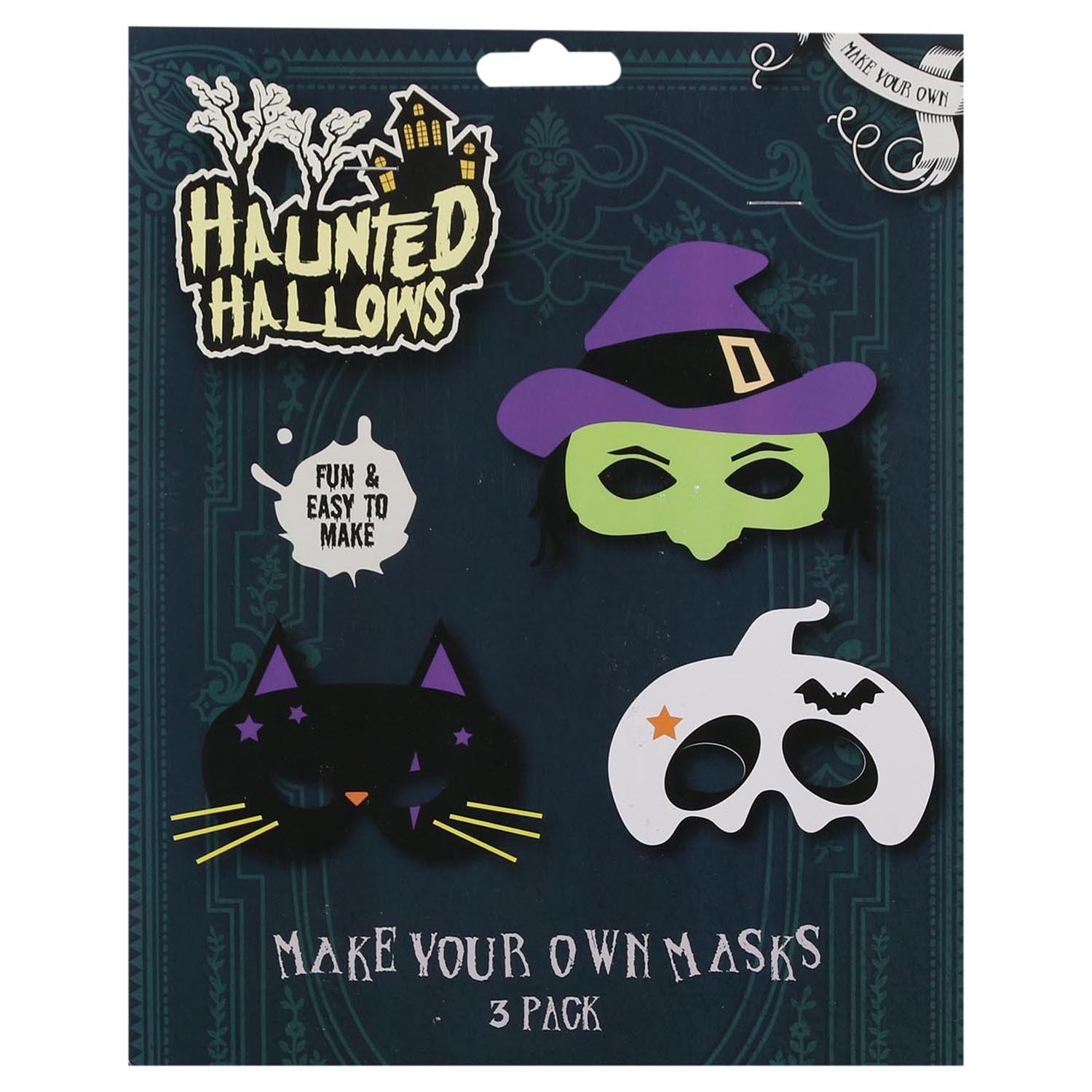 Make Your Own Halloween Mask Kit Image 1