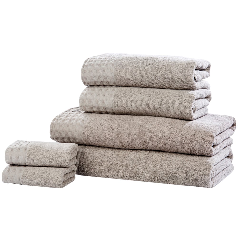 Rapport Home Retreat Brown Cotton Bath Towel Image 1