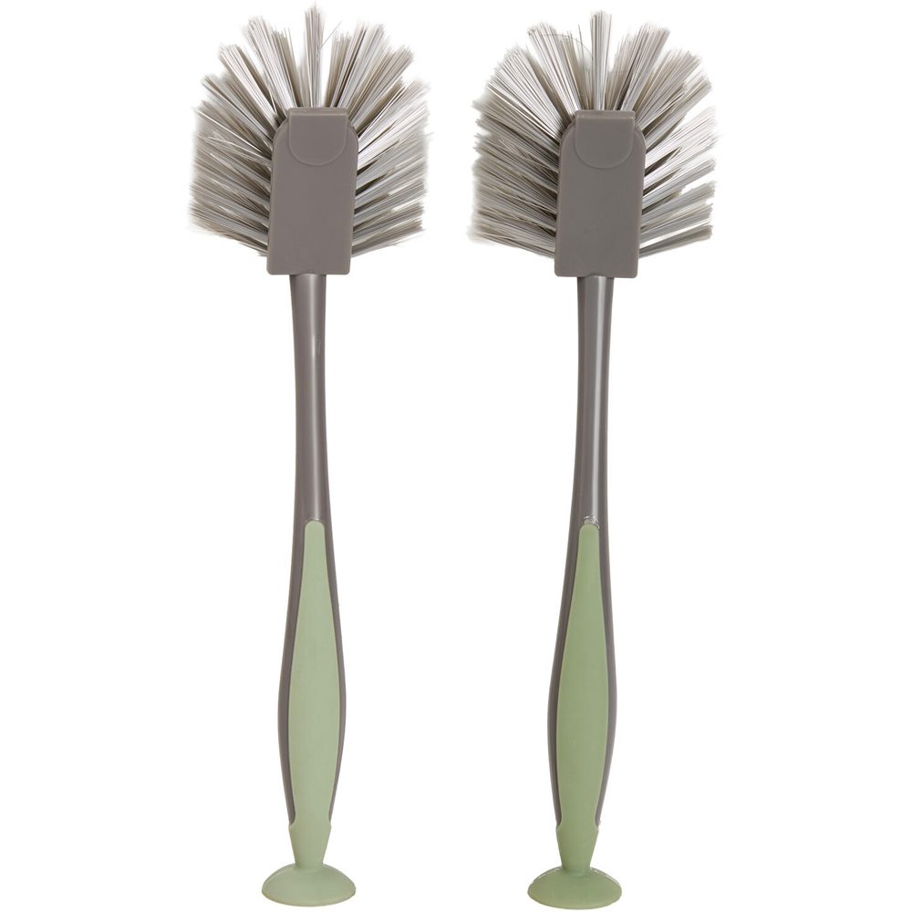 Pack of 2 My Home Suction Dish Brushes Image 3