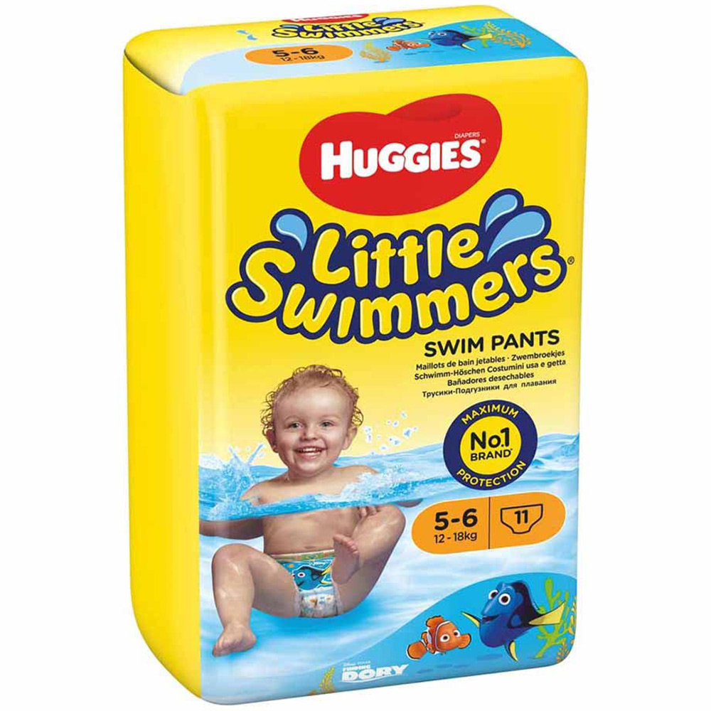 Huggies Little Swimmers Swim Pants Size 5 to 6 Image 2