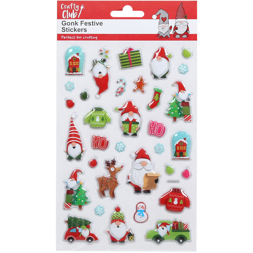 Gonk Festive Stickers Image 1