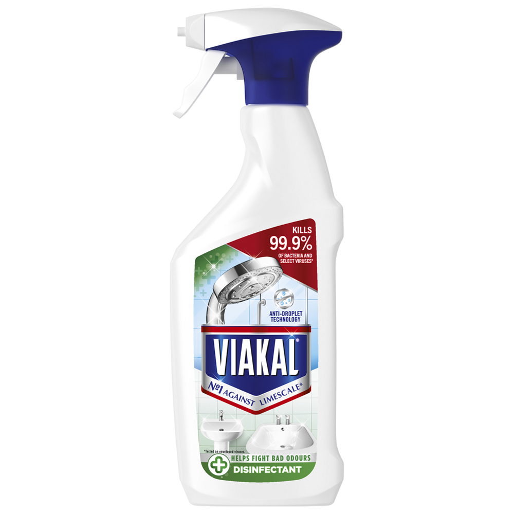 Viakal Bathroom 3-in-1 Bathroom Cleaner Spray 500ml Image 2