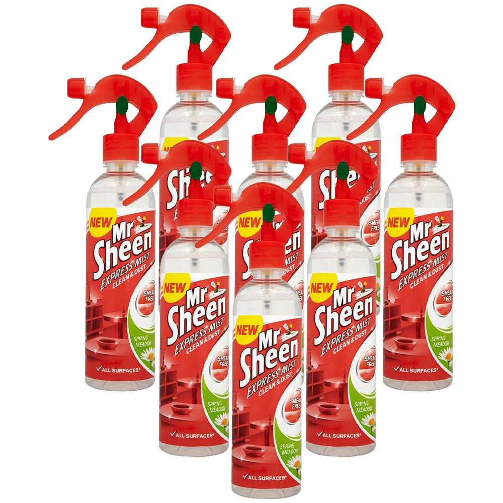 Mr Sheen Spring Meadow Express Mist Case of 8 x 345ml Image 1