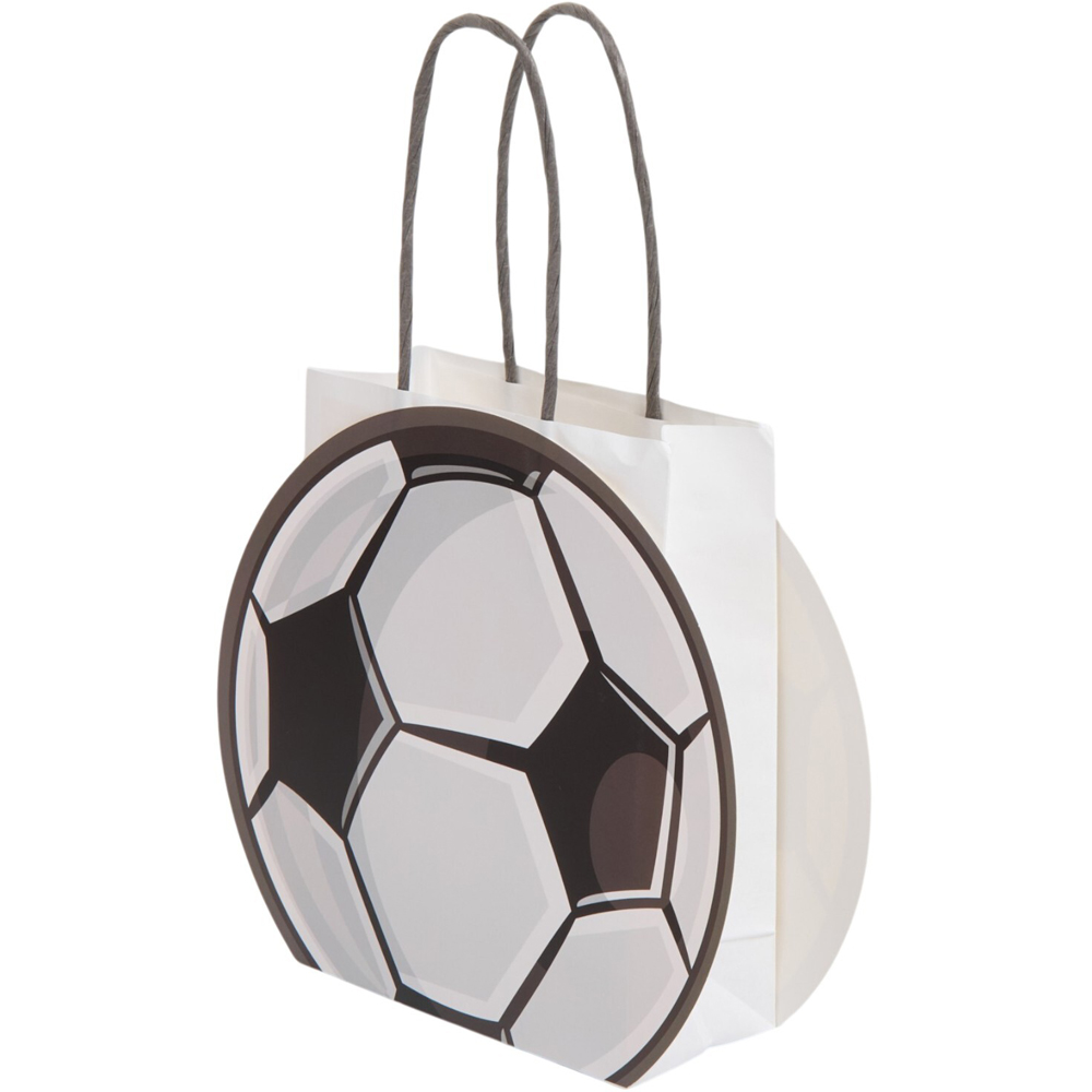 Pack of 10 Football Shaped Party Bags Image 4