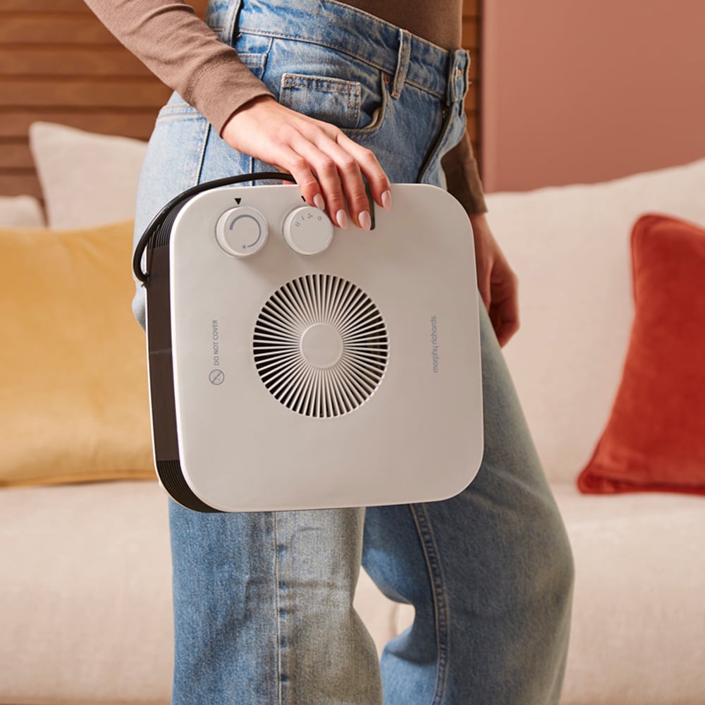 Morphy Richards White Flat Fan Heater 2000W Image 8