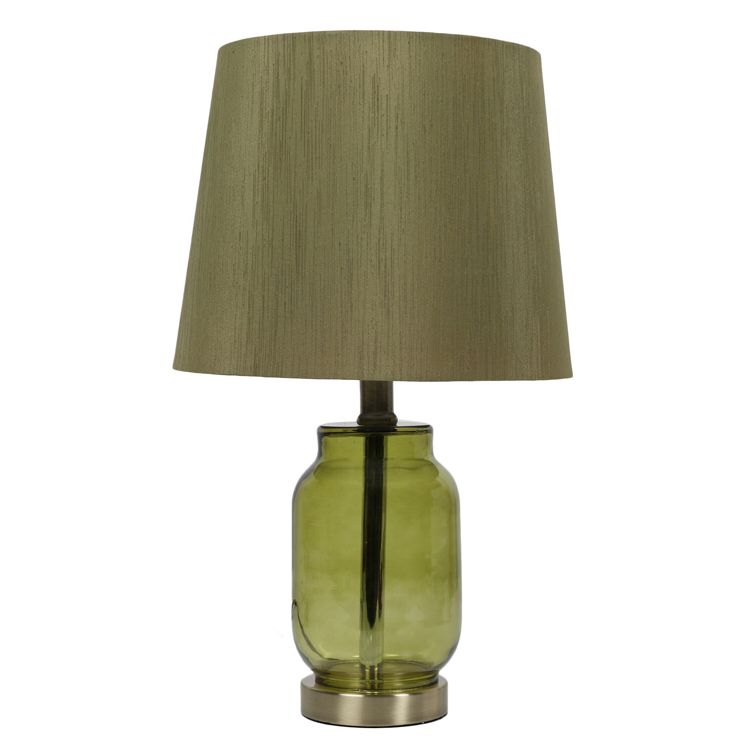 Freya Glass Table lamp - Green Image 1