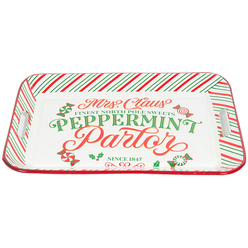 Mrs Claus Peppermint Tray Image 2