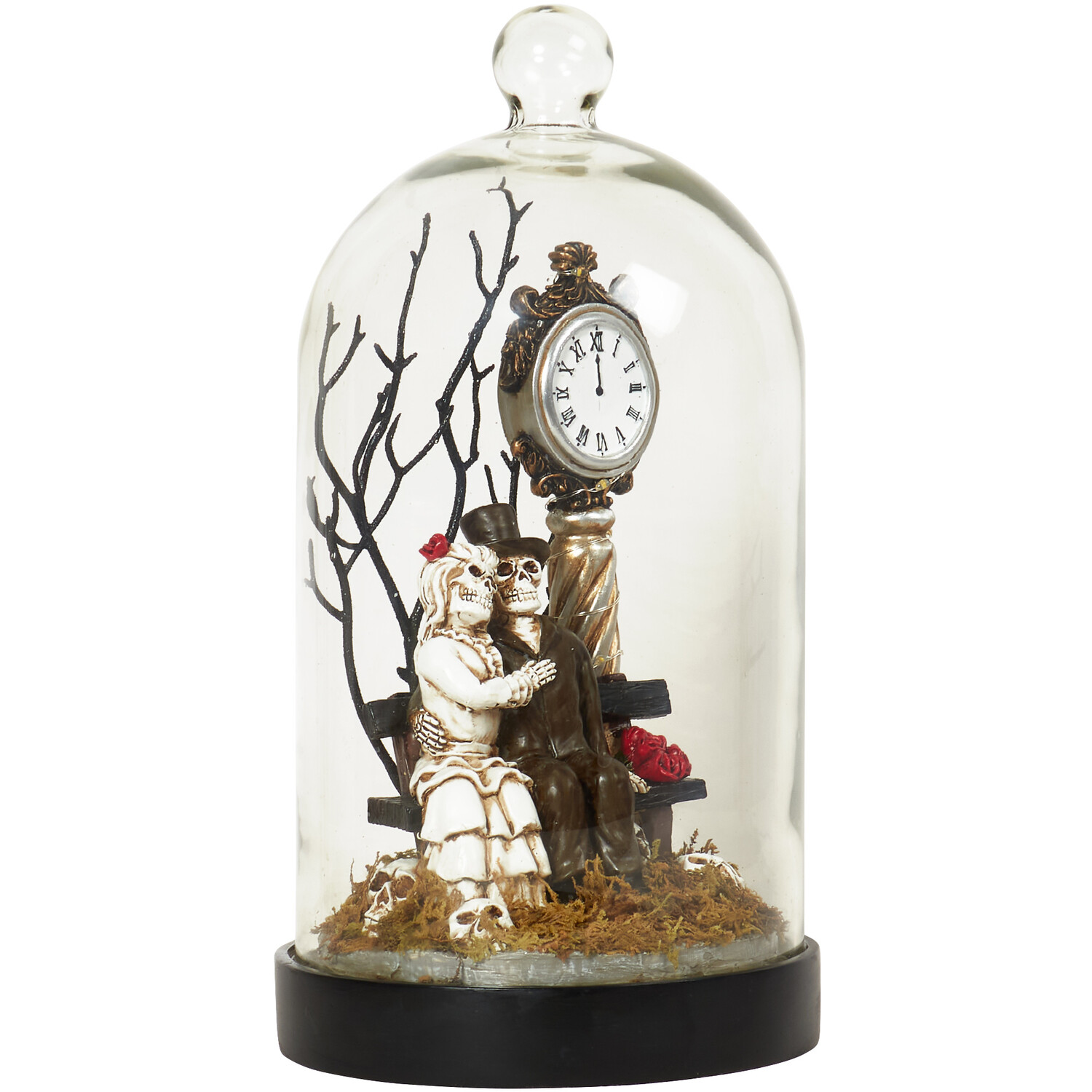 Halloween Clock Encased Light - Black Image 2