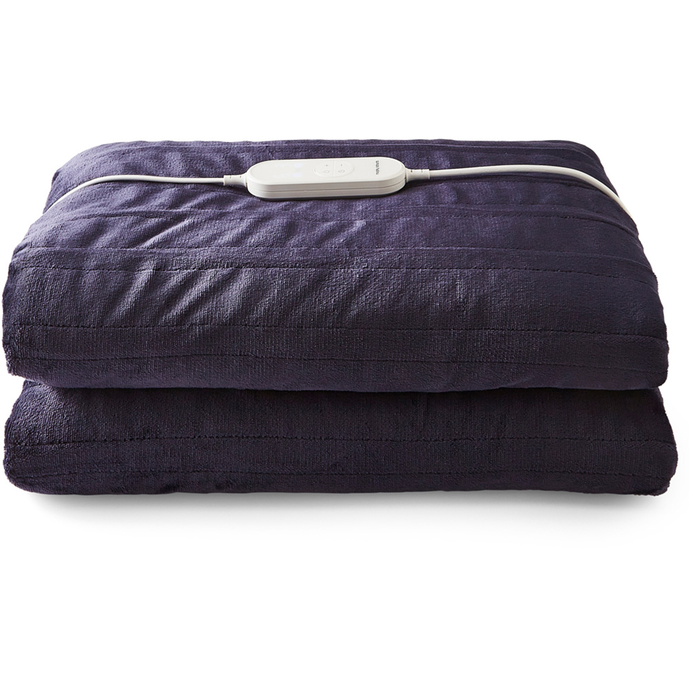Morphy Richards Blue Teddy and Flannel Fleece Heated Electric Throw 200 x 180cm Image 3
