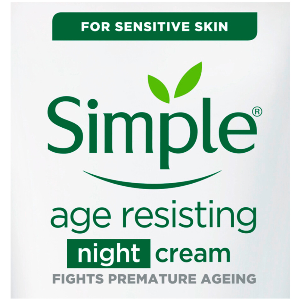 Simple Regeneration Age Resisting Night Cream Case of 6 x 50ml Image 3