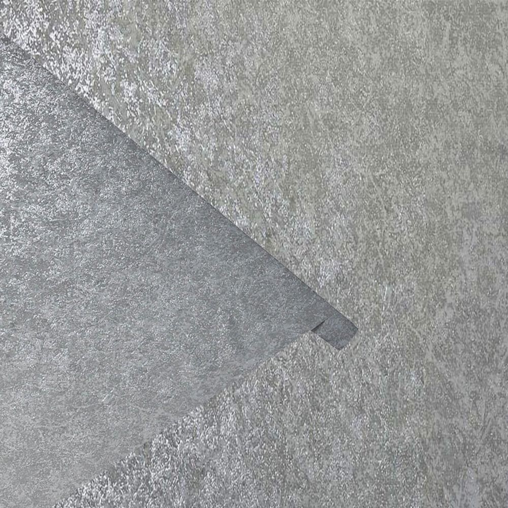 Arthouse Textured Kiss Foil Silver Wallpaper Image 2