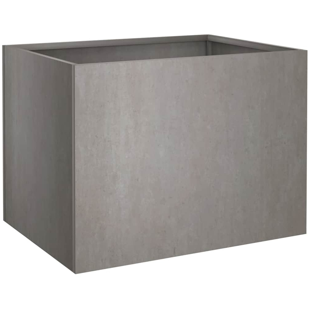 vidaXL Brown Corten Steel Garden Planter 46 x 62 x 47cm Image 7