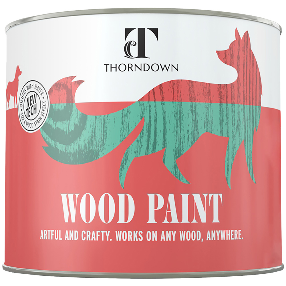 Thorndown Rowan Berry Red Satin Wood Paint 750ml Image 2