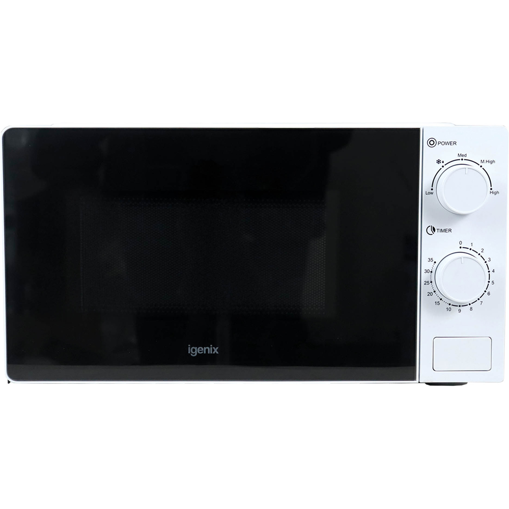 Igenix IGMS02071W White 20L Manual Microwave 700W Image 2