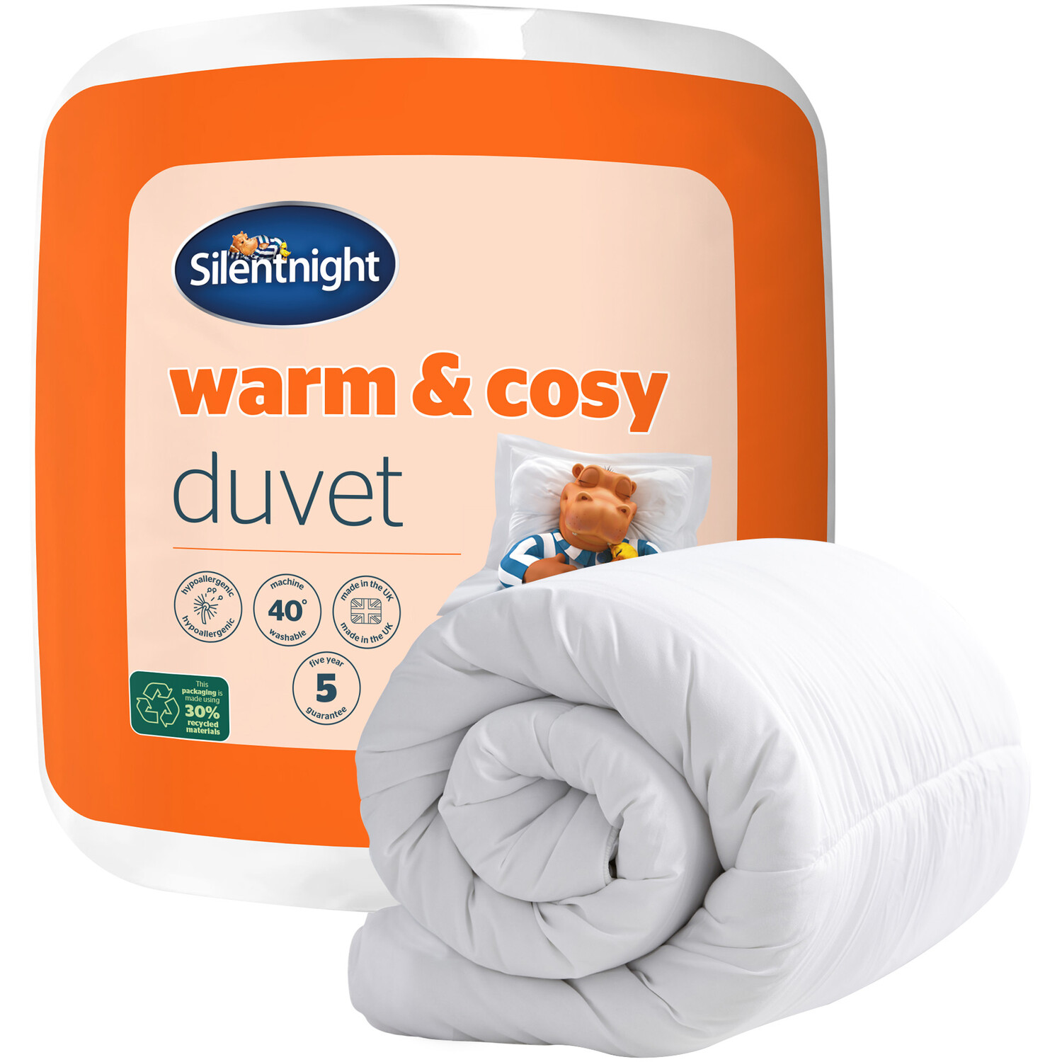 Silentnight Warm and Cosy Duvet King size Image 1