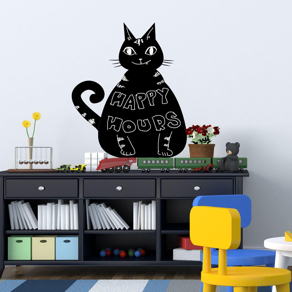 Walplus Cat Blackboard Sticker Wall Sticker Image 2