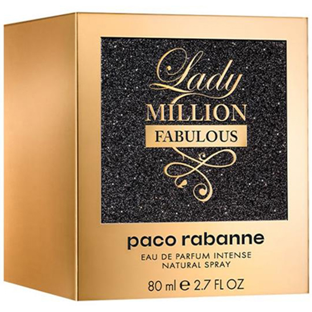 Paco Rabanne Lady Million Fabulous 2021 Eau De Parfum 80ml Image 3