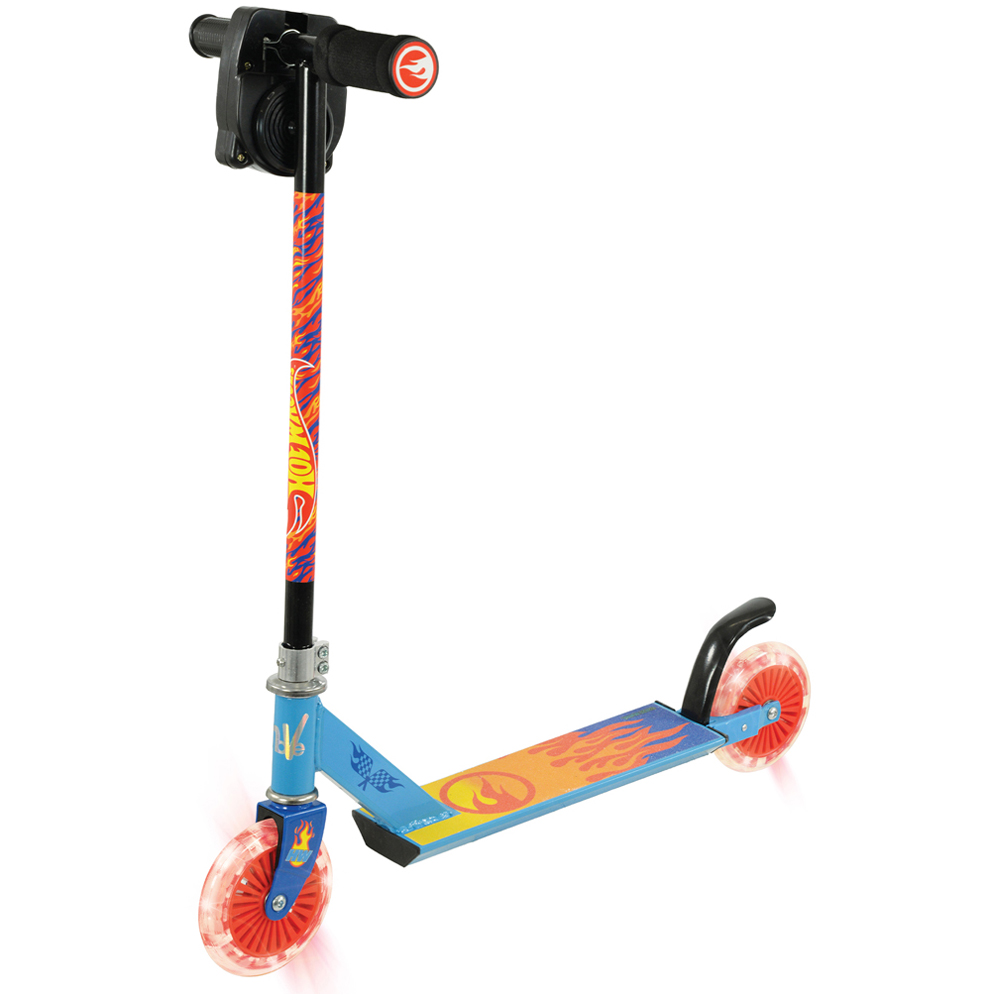 Hot Wheels Kids Inline Scooter with Revver and Light Up Wheels Image 1