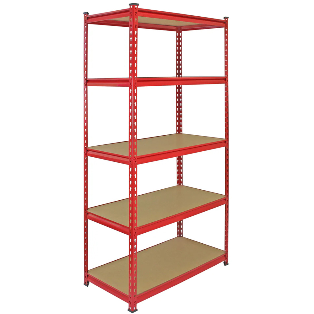 Monster Shop Z-Rax Red Metal Racking Units with Mallet 90cm 4 Pack Image 2