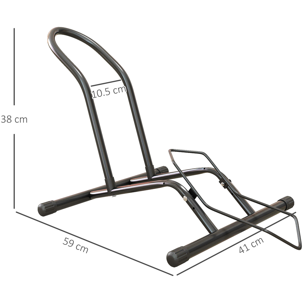 SPORTNOW Indoor Freestanding Bike Storage Rack Image 9