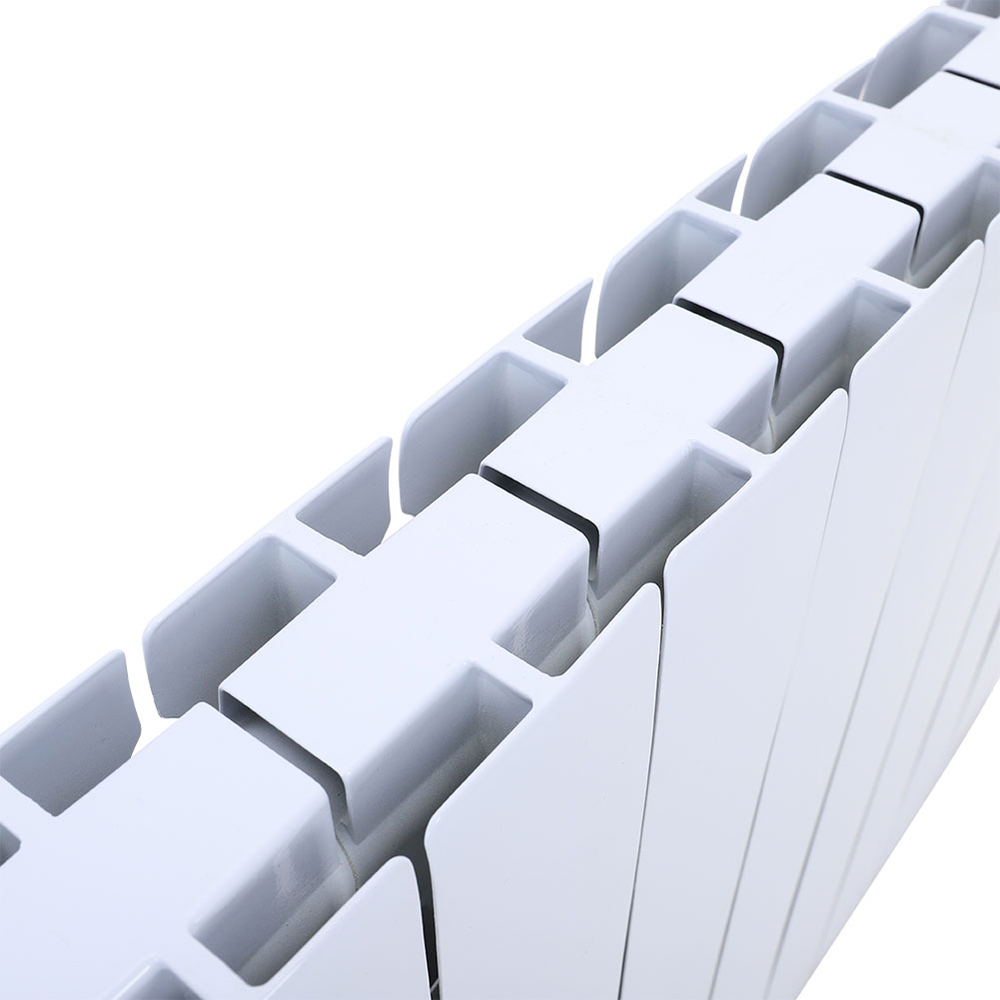 Living and Home White Electric Oil Filled Radiator Space Heater 2000W Image 6