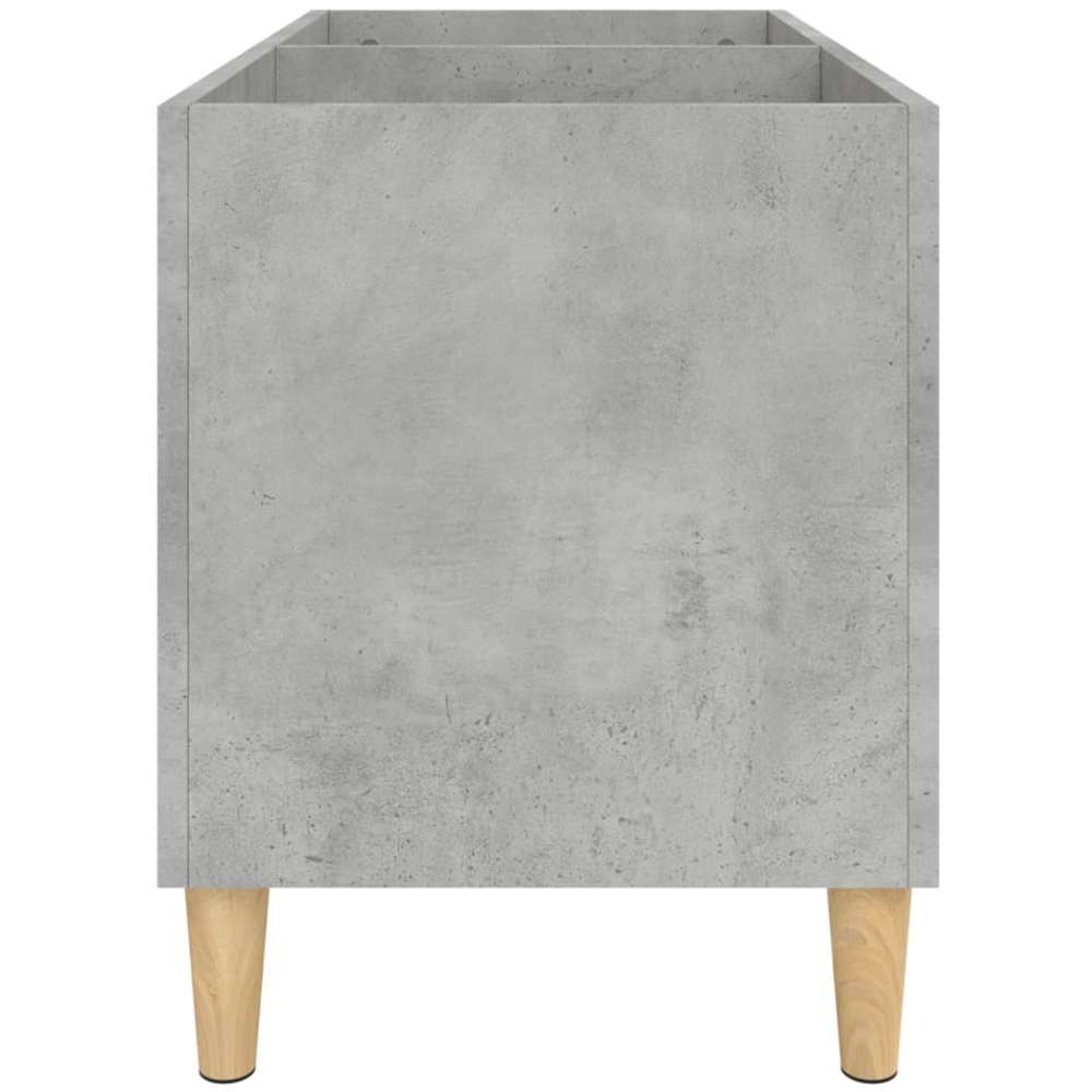 vidaXL Concrete Grey Record Cabinet Image 5