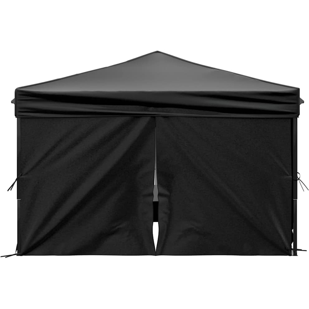 vidaXL 3 x 3m Black Foldable Party Tent Image 4