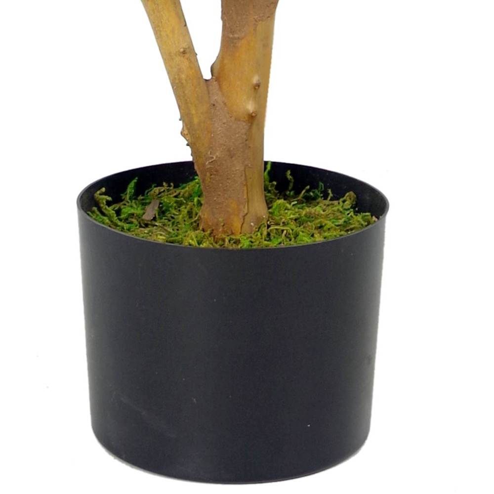 Leaf Artificial Olive Bush Tree Pot 65cm Image 3