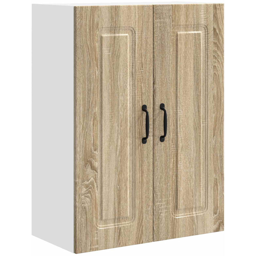 vidaXL Kalmar 2 Door Sonoma Oak Wall Kitchen Cabinet Image 2