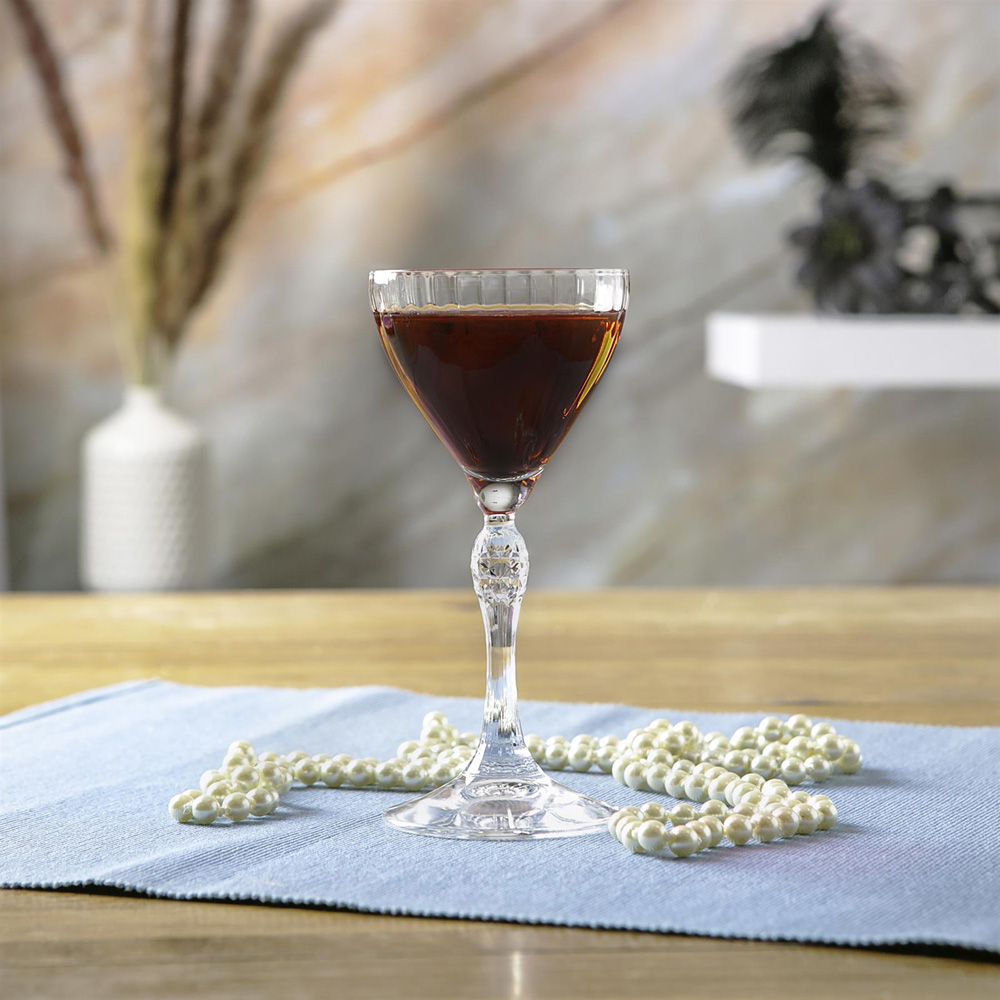 Bormioli Rocco America 20s Nick and Nora Clear Cocktail Glass 140ml 12 Pack Image 2