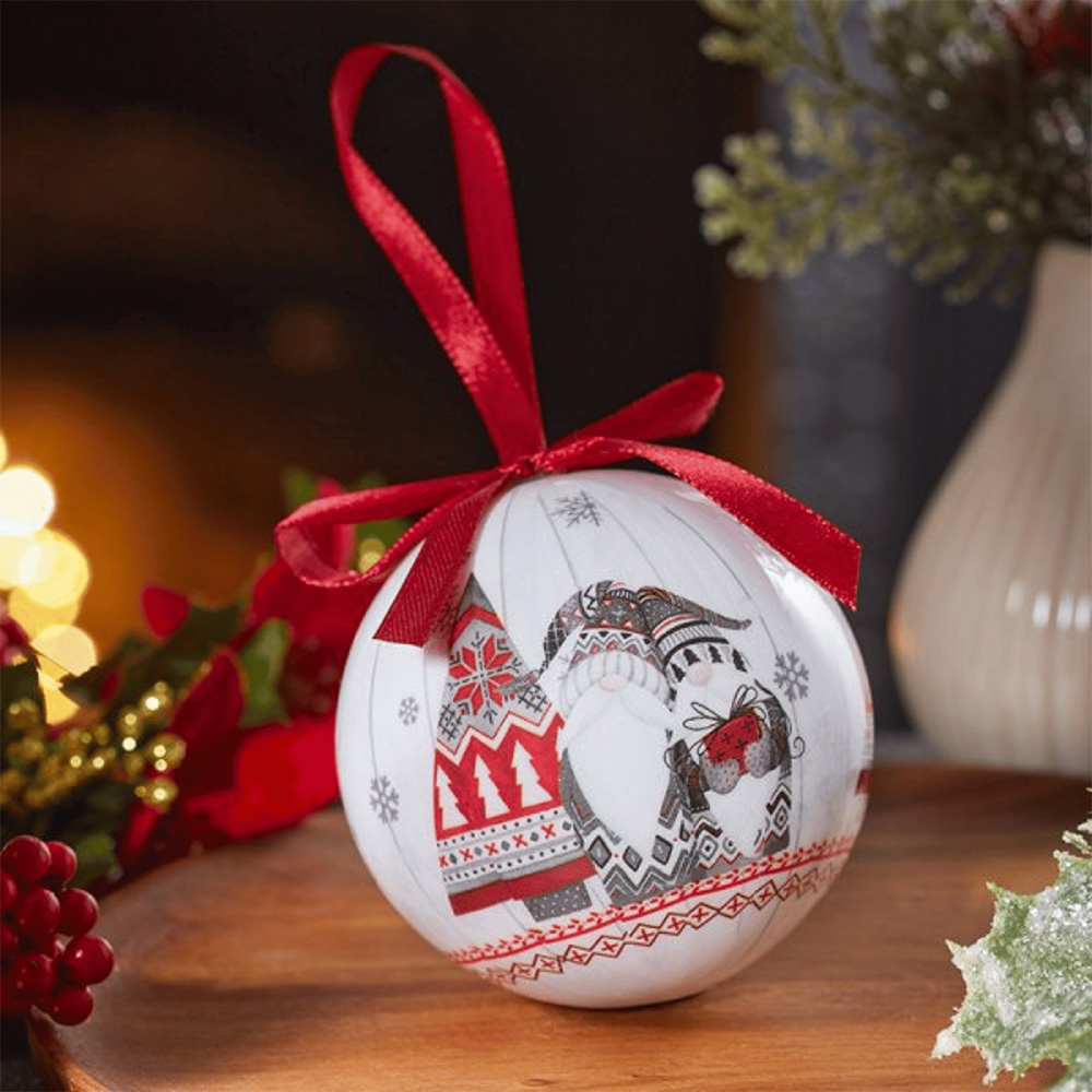 Samuel Alexander Traditional Vintage Gonk Bauble 14 Pack Image 3