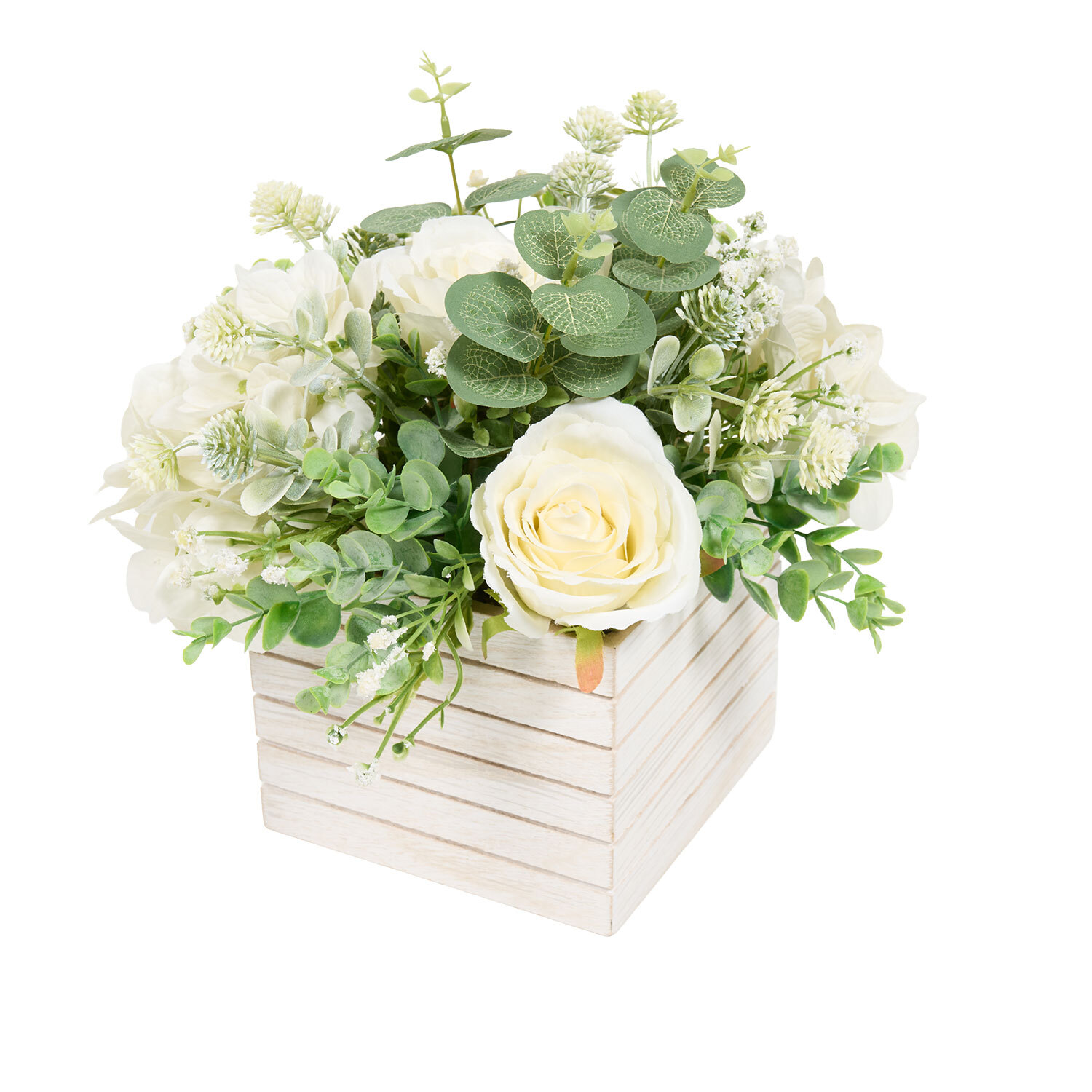 White Rose & Hydrangea Floral Box2 Image 5
