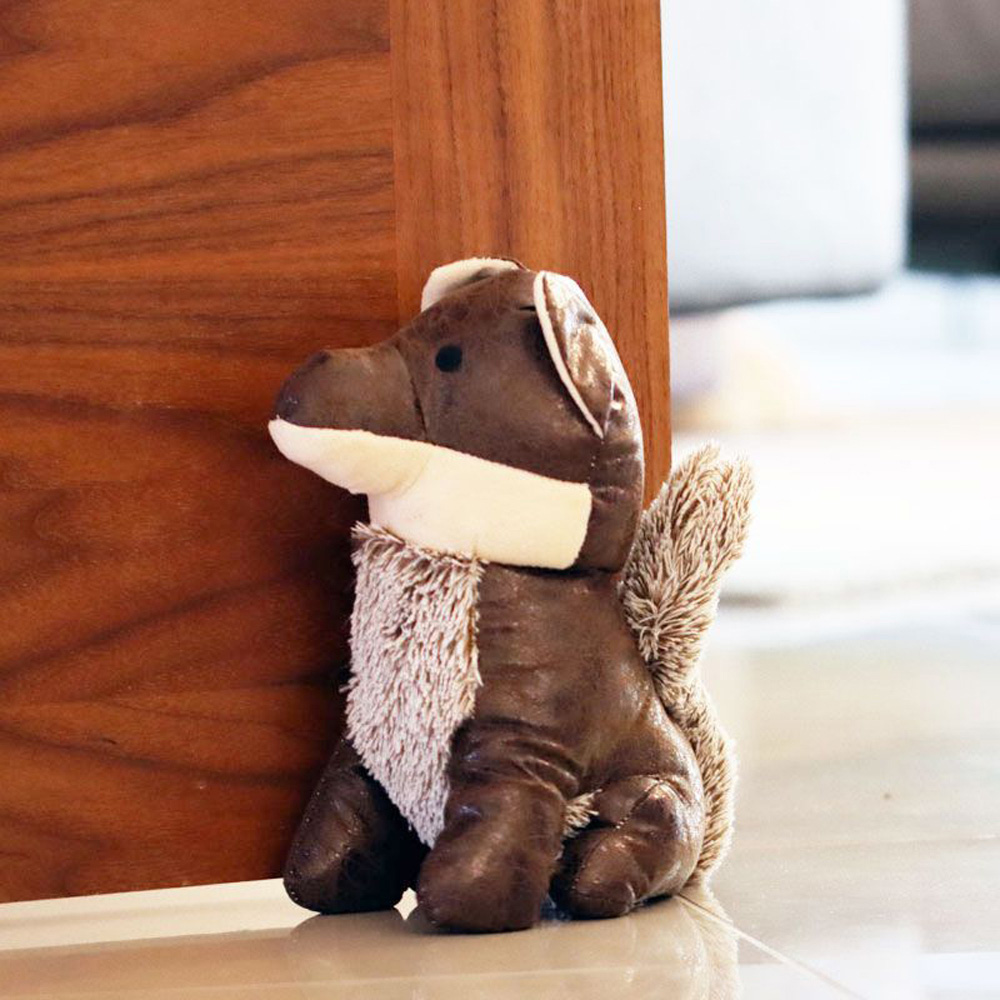 Dortech Finley the Fox Weighted Animal Doorstop Image 2