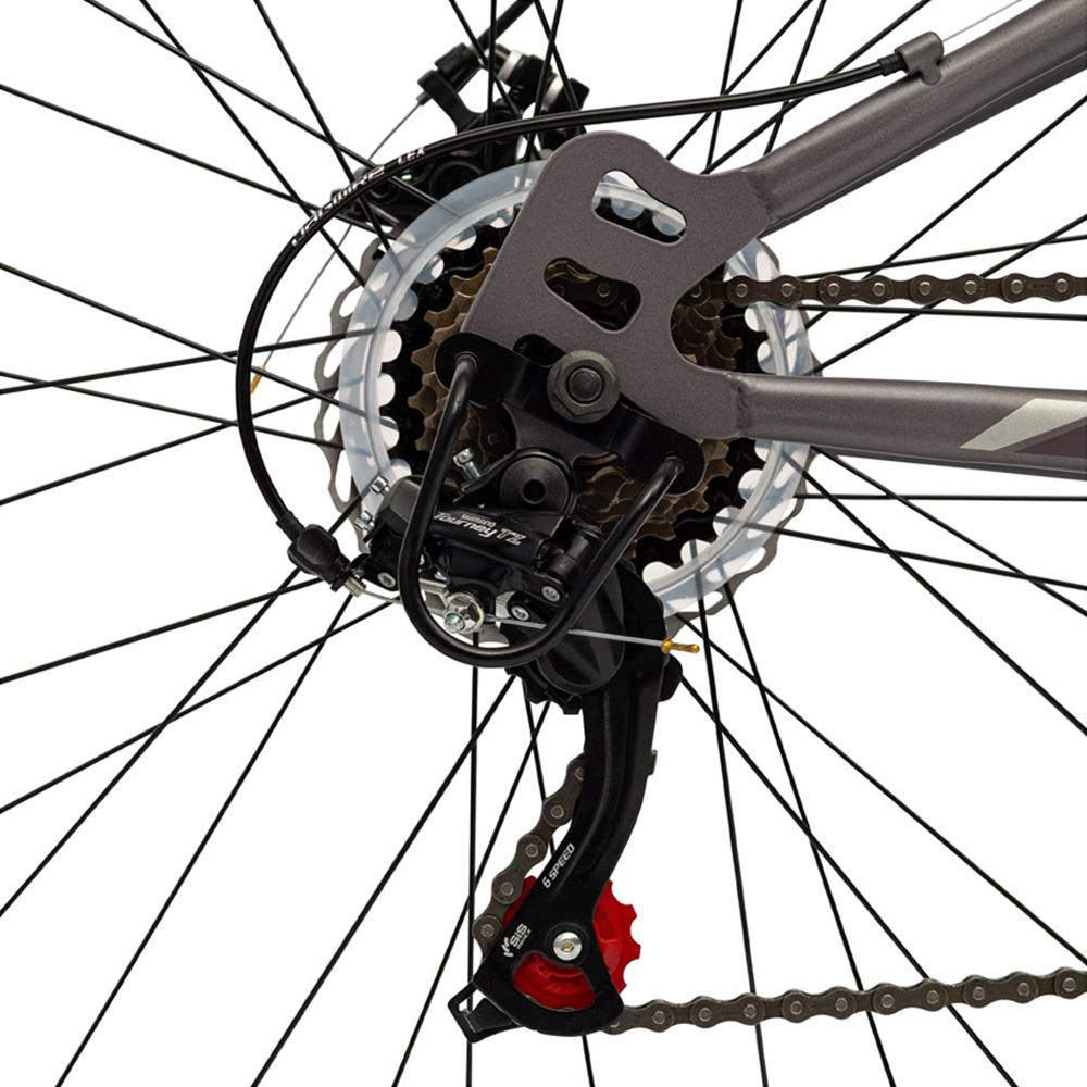 Huffy Marker Matte Heather Mountain Bike 27.5 inch Image 8