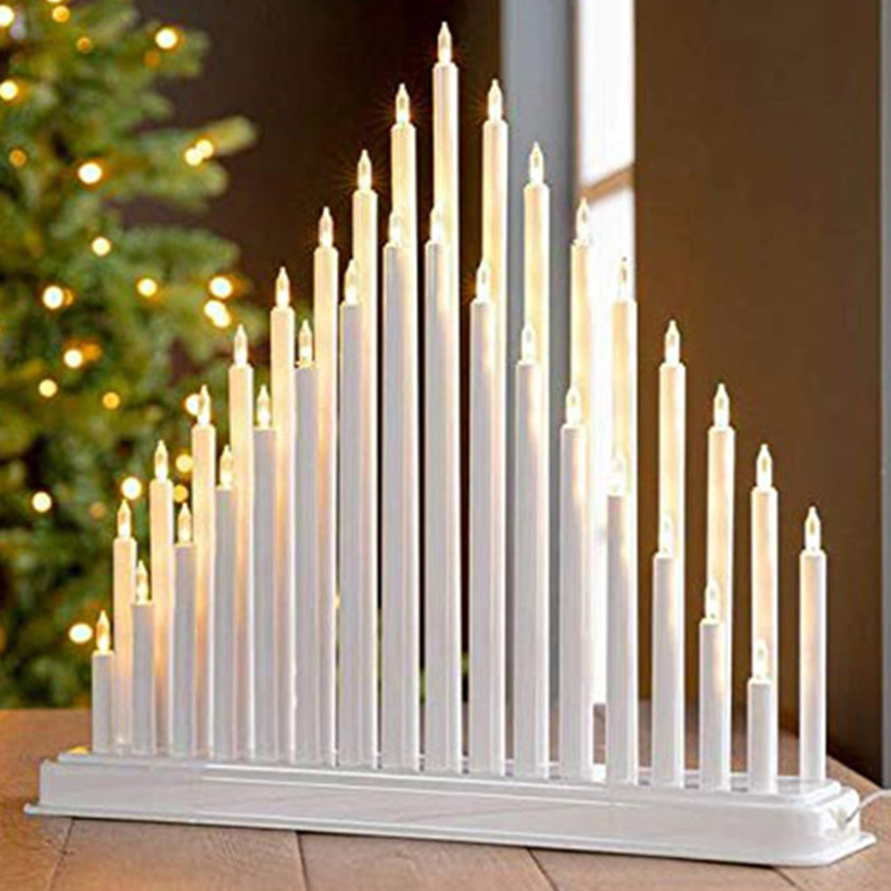 Marco Paul 33 Warm White LED Candle Bridge Image