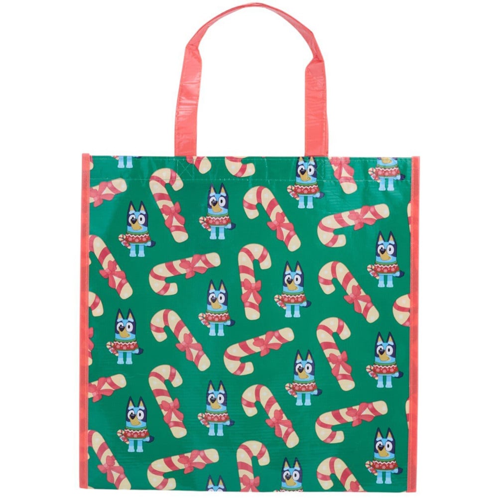 Assorted Bluey Xmas Shopper Bags Image 4