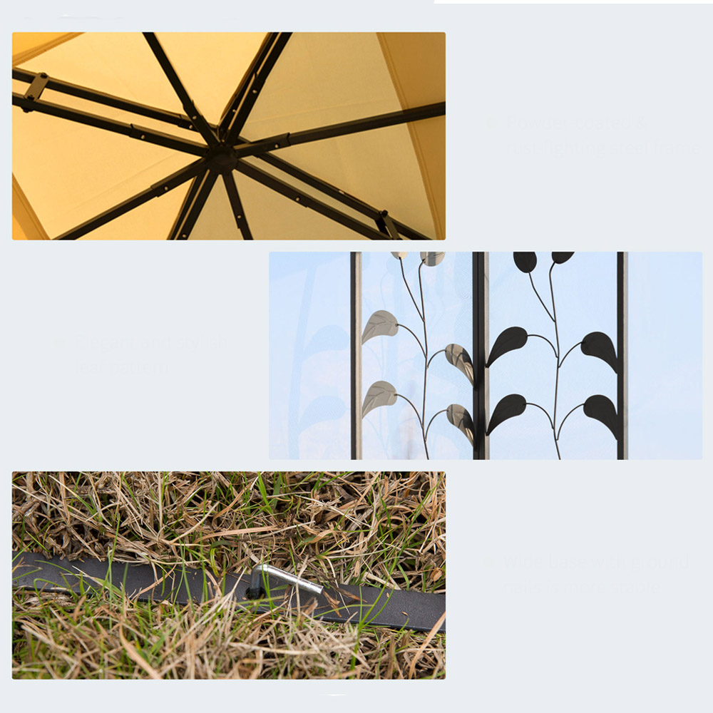 Metal Gazebo Marquee Tent Shelter Image 6
