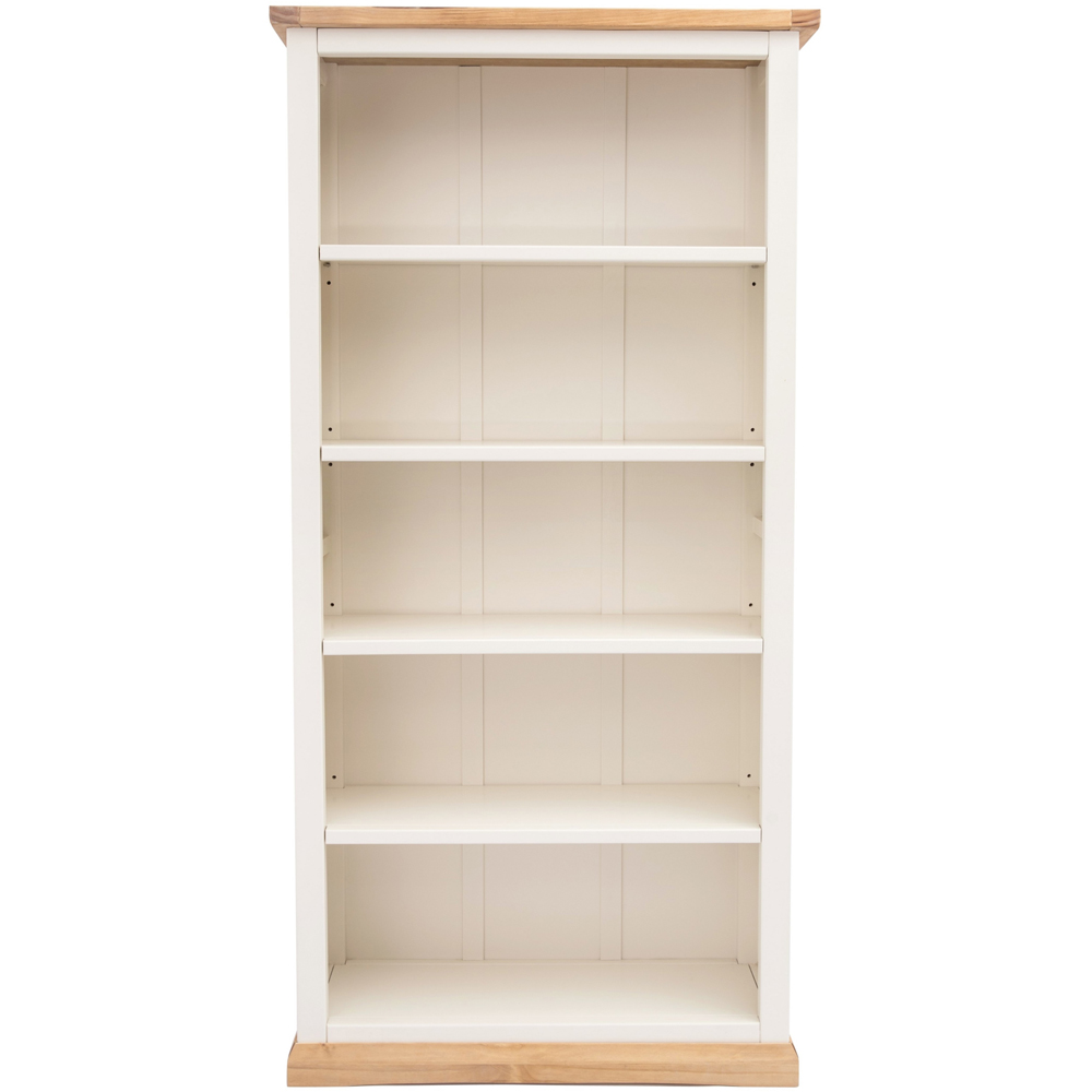Trevi 5 Shelf Off White Bookcase Image 2