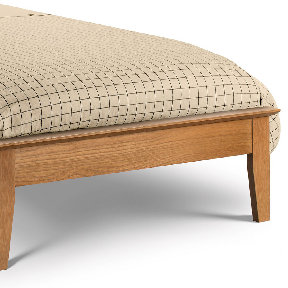 Julian Bowen Salerno Single Oak Shaker Bed Image 4