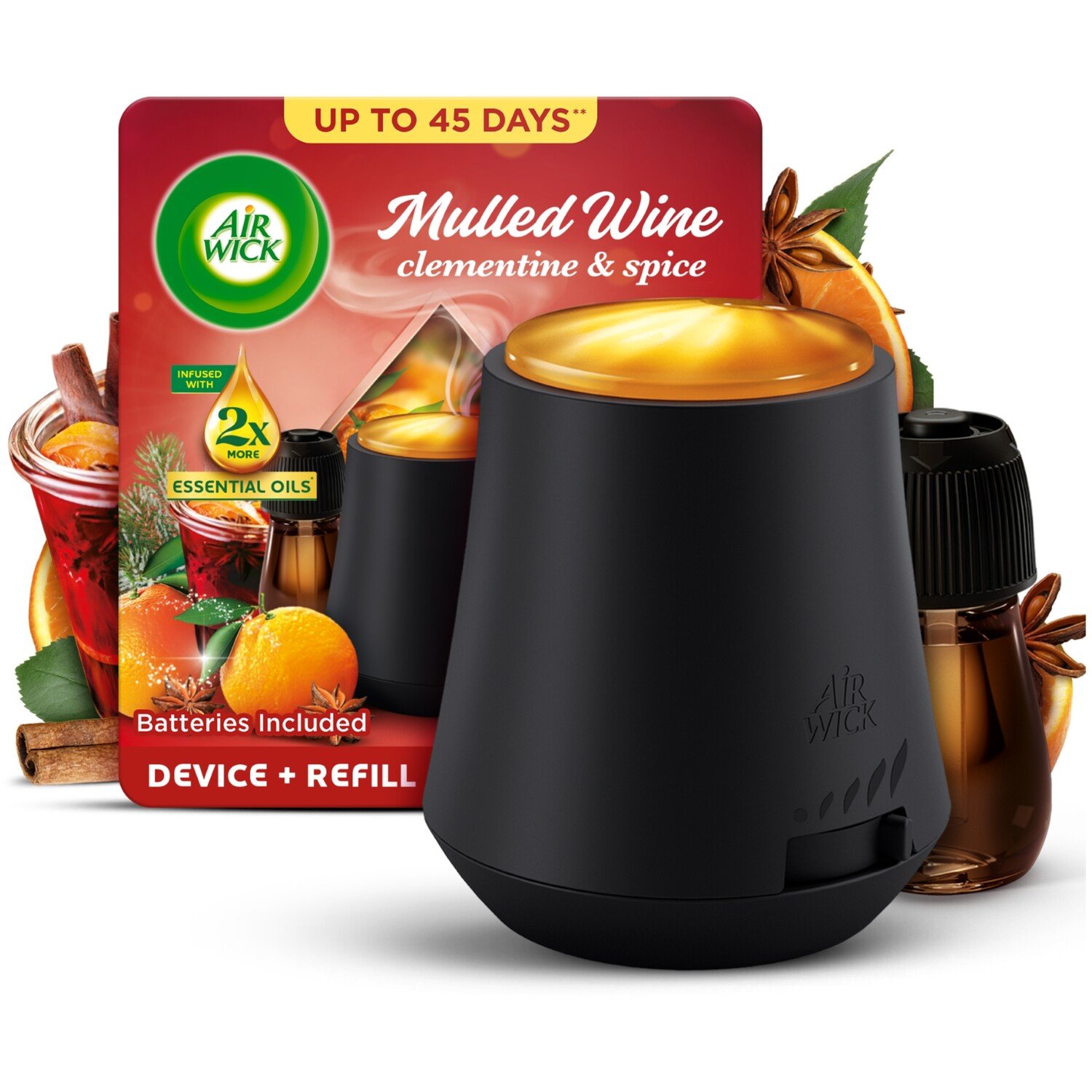 Air Wick Essential Mist Kit - Mulled Wine Image 3