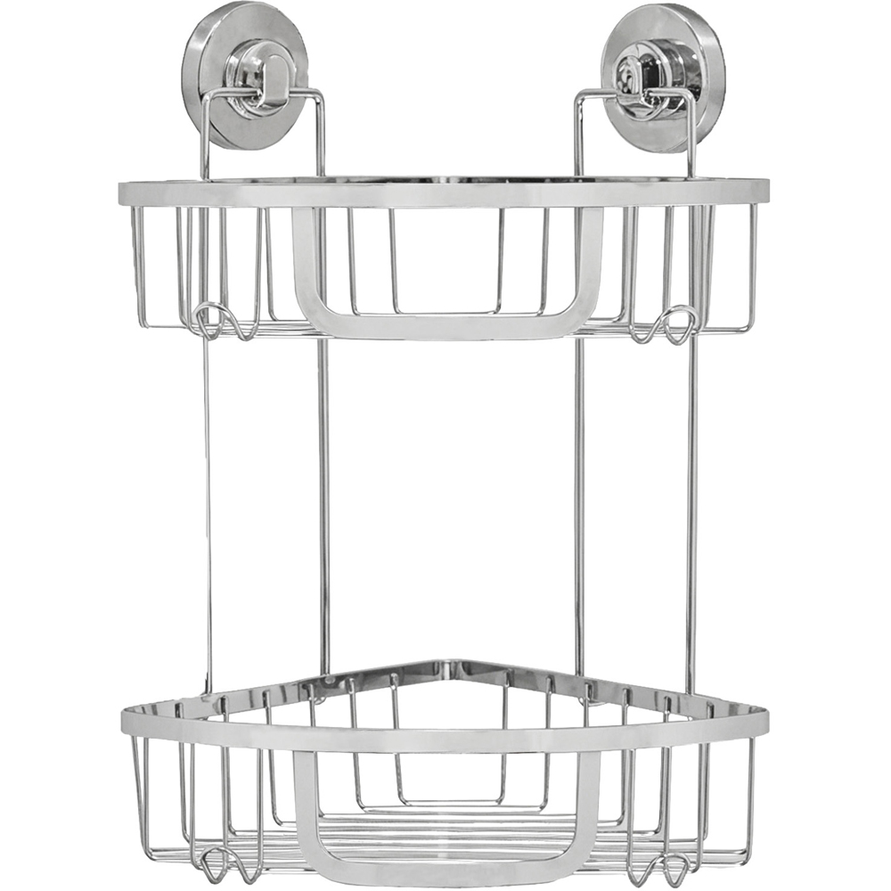 Harrow 2 Tier Corner Caddy Silver Image 4