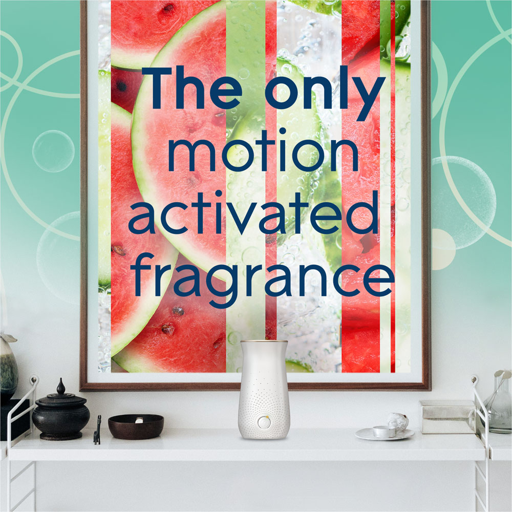 Glade Sparkling Watermelon Sense and Spray Autospray Holder and Refill Air Freshener 18ml Image 4