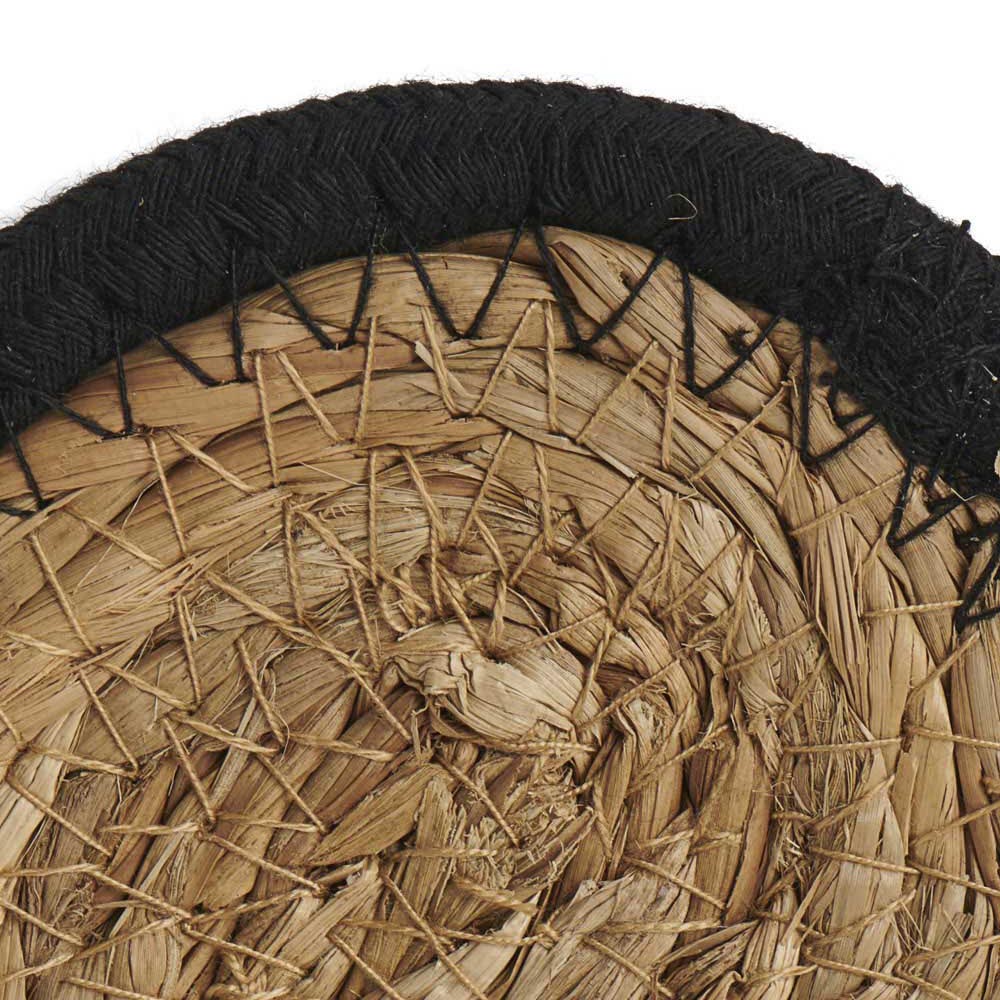 Wilko Seagrass Woven Coasters 4 Pack Wilko