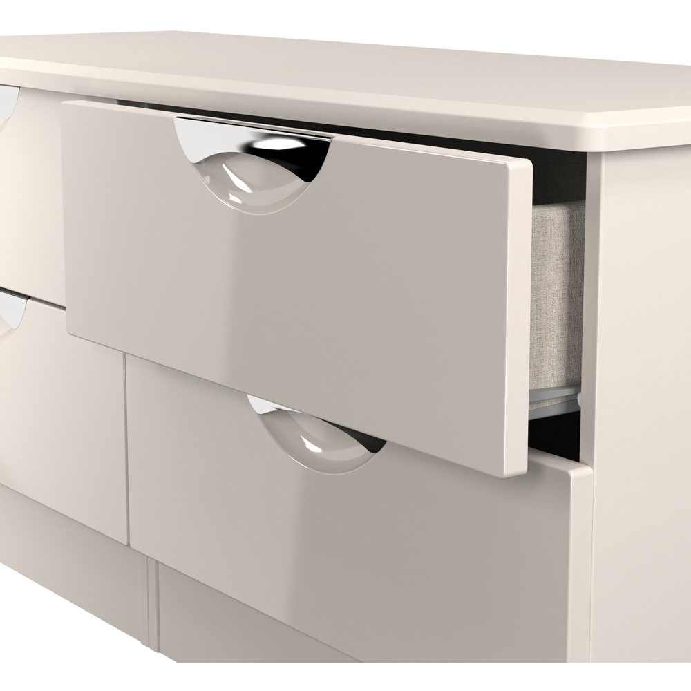 Crowndale Camden 4 Drawer Kashmir Gloss Bed Box Ready Assembled Image 6