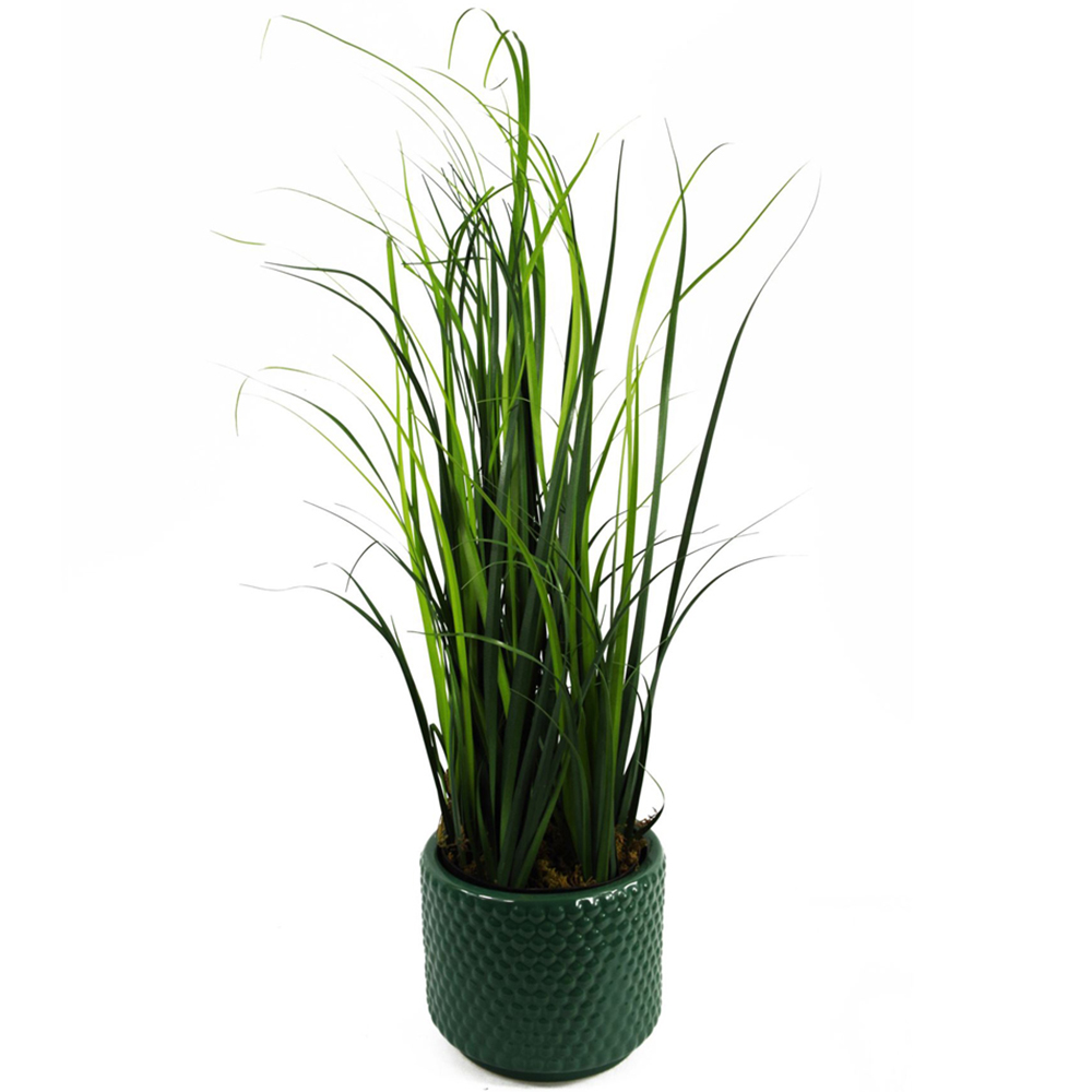 Leaf Artificial Lemongrass Grass Plant Pot 60cm Image 4