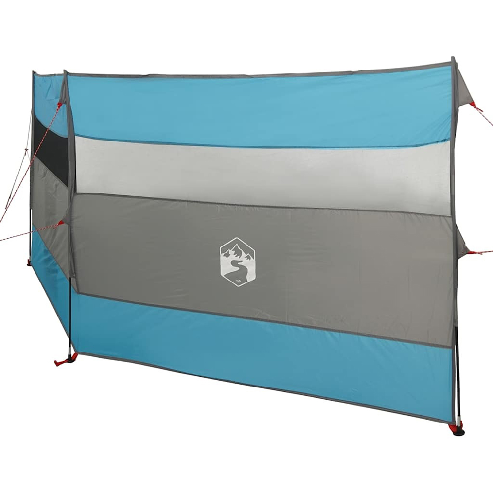 Walplus Blue Waterproof Camping Windbreak 340 x 130cm Image 4